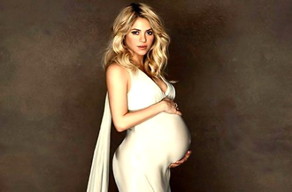 corazon210 Shakira da a luz a su primer hijo
